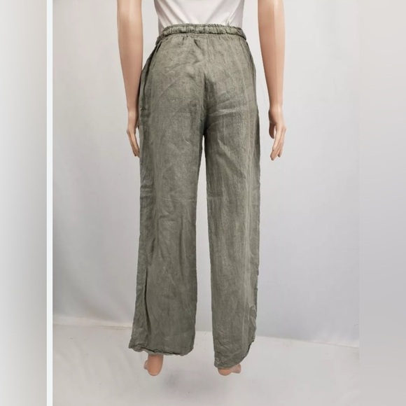 House of Harlow 1960 Wide Leg Pants in Olive - Picture 1 of 9